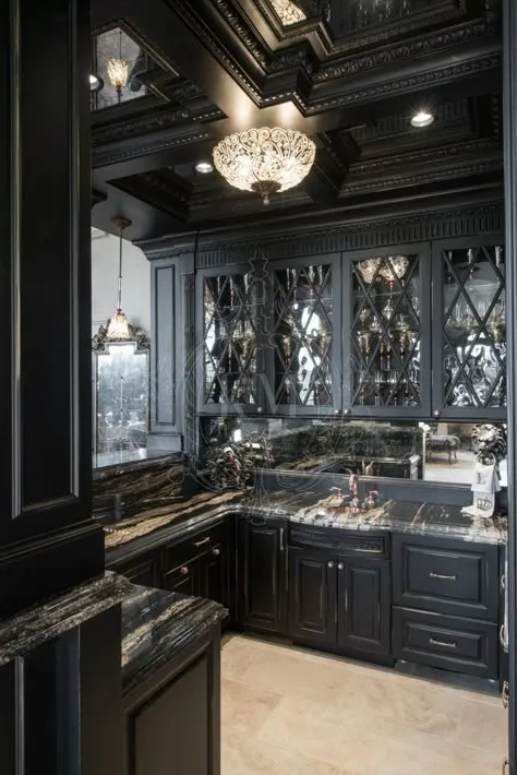 13517 gothic kitchen color palette