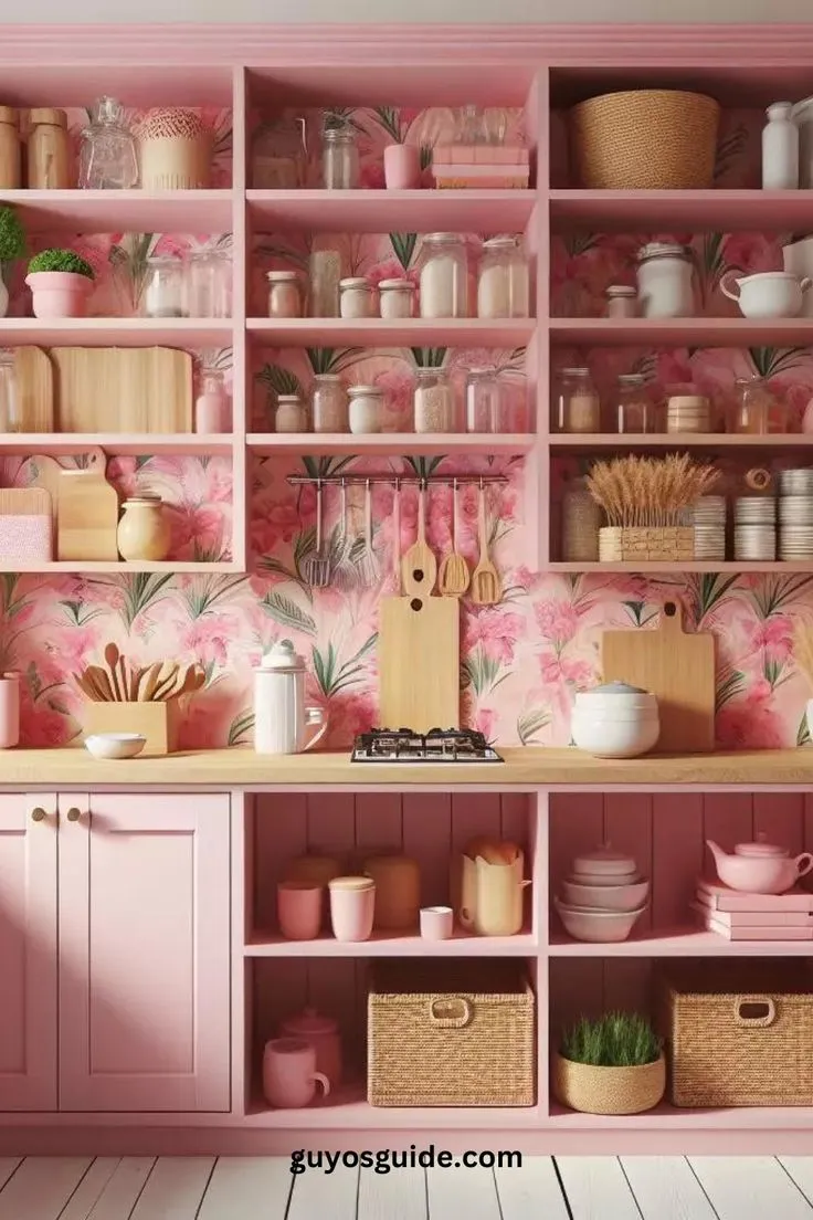 13521 pink kitchen accessories