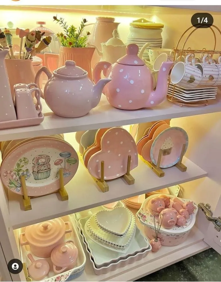 13521 pink kitchen cabinets