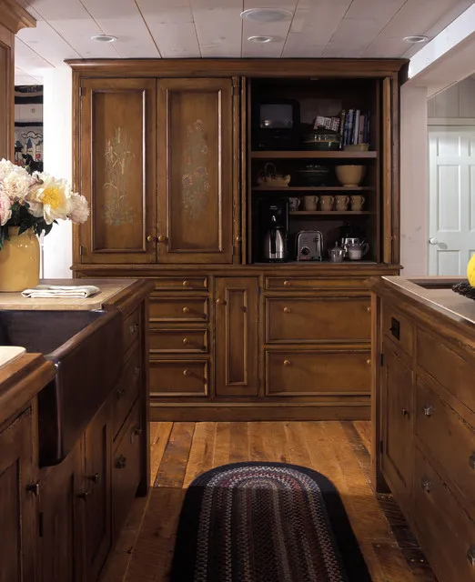13552 rustic shelving pantry