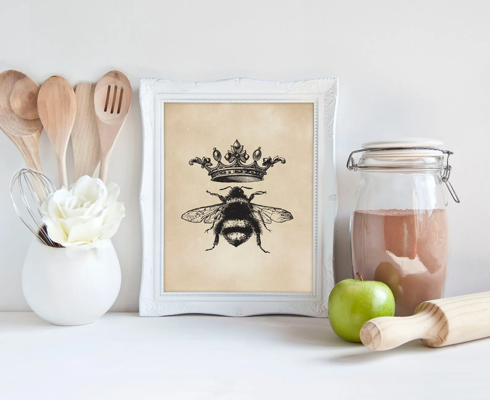 13558 french bee diy decor