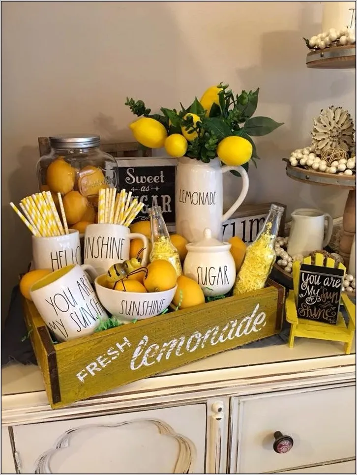 13561 lime decor kitchen