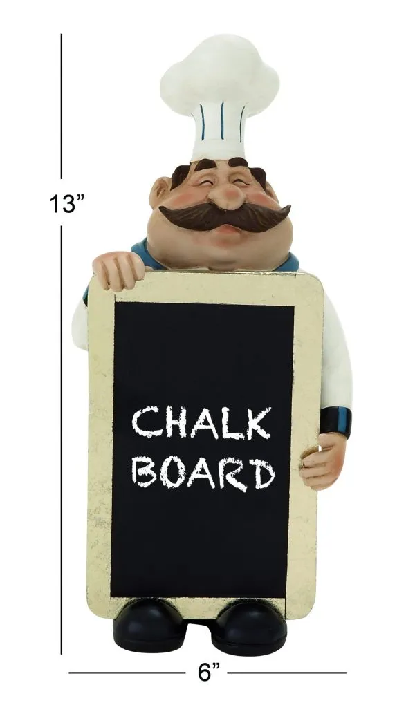13563 chef figurine material