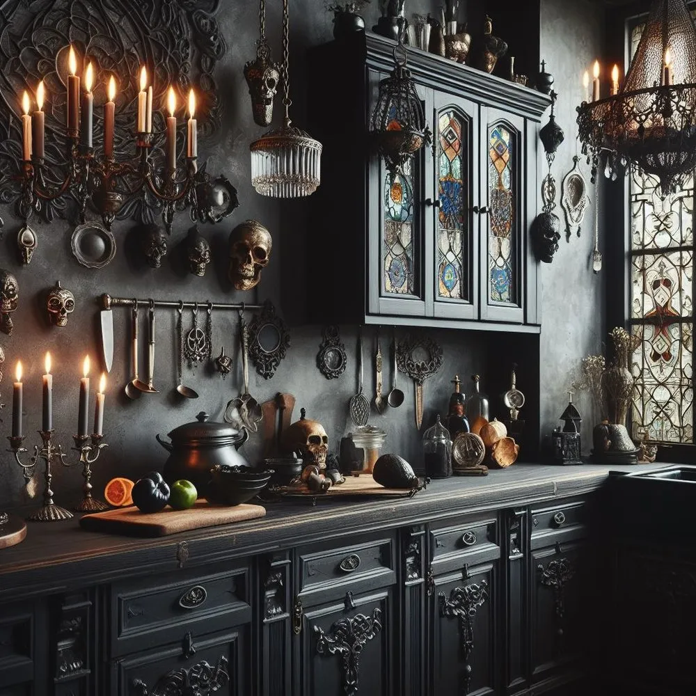 13575 gothic kitchen furniture