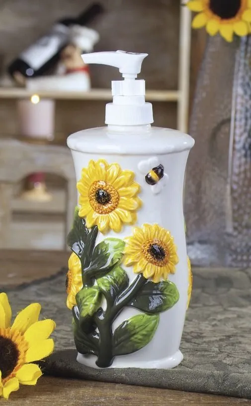 13583 sunflower table setting