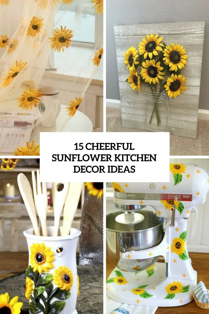 13583 sunflower wall art