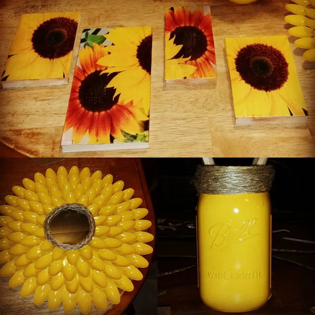 13589 sunflower focal point