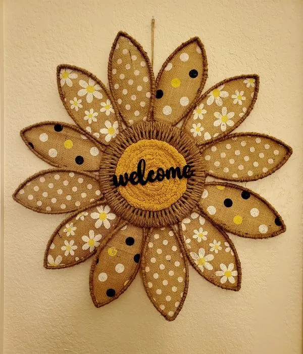 13592 dollar tree sunflower garland