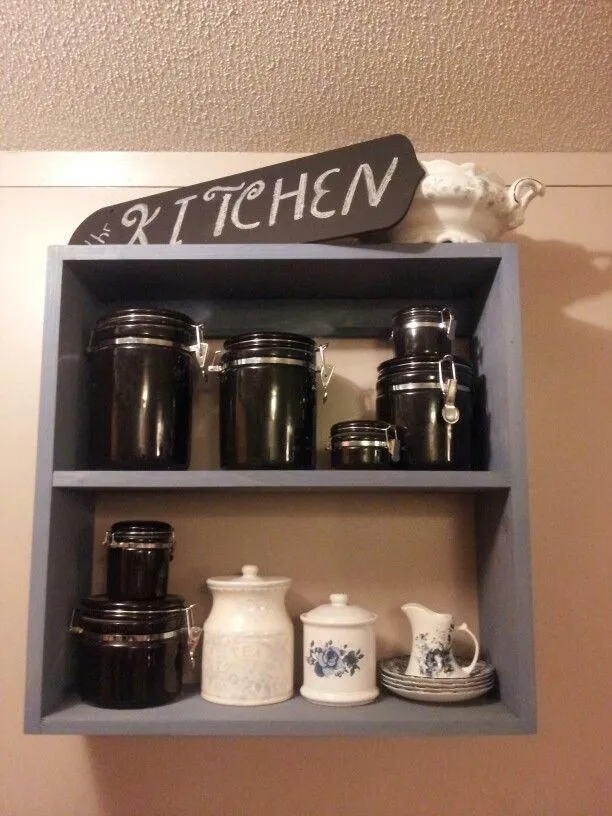 13594 floating shelves kitchen