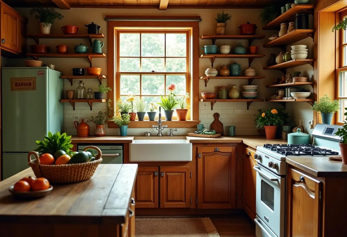 13620 wooden furniture country kitchen