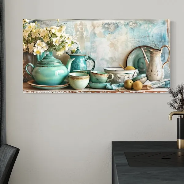 13622 teal kitchen accessories