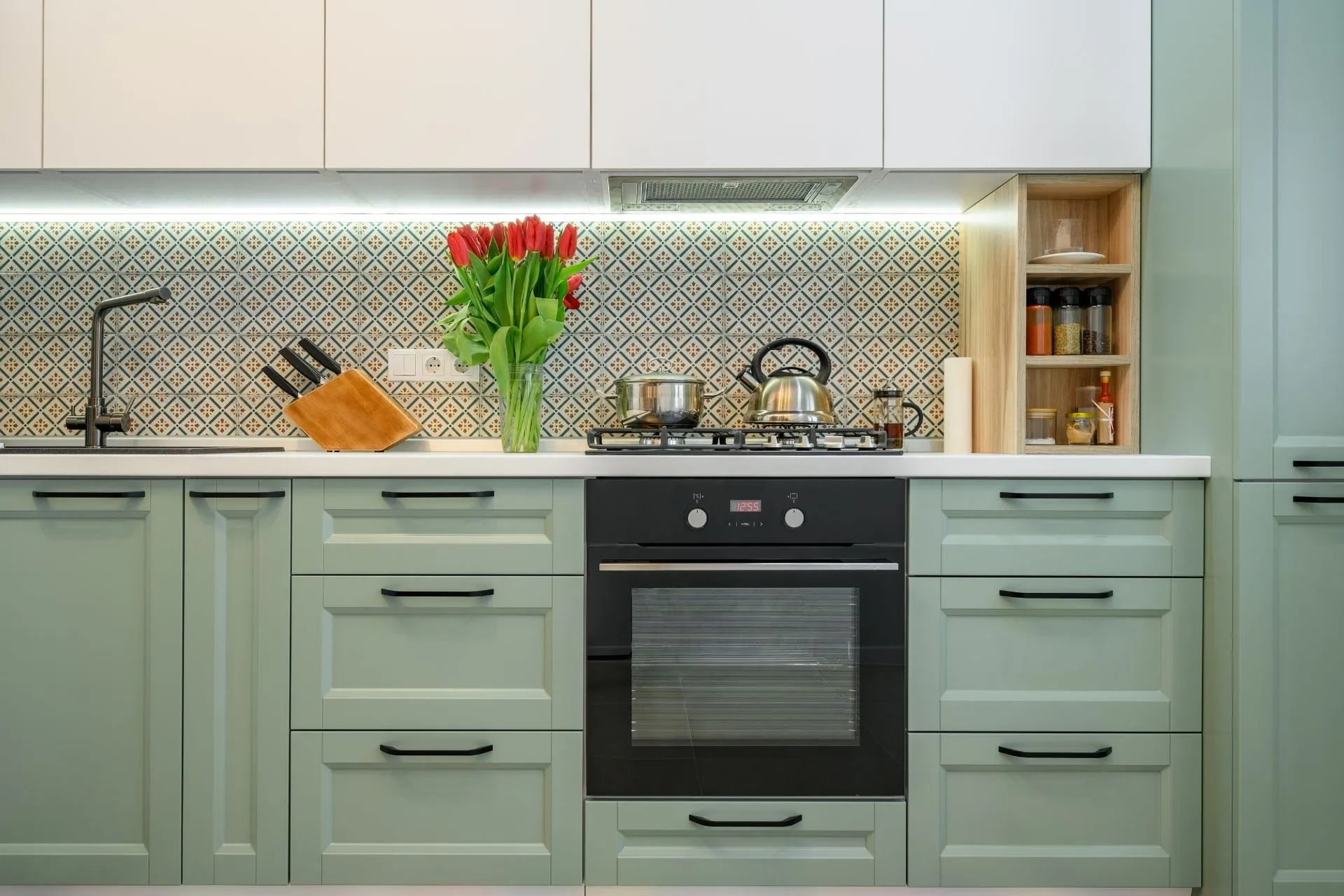 13622 teal kitchen paint