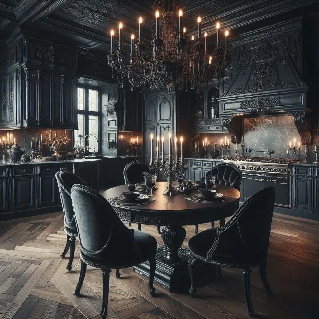 13649 gothic kitchen color palette