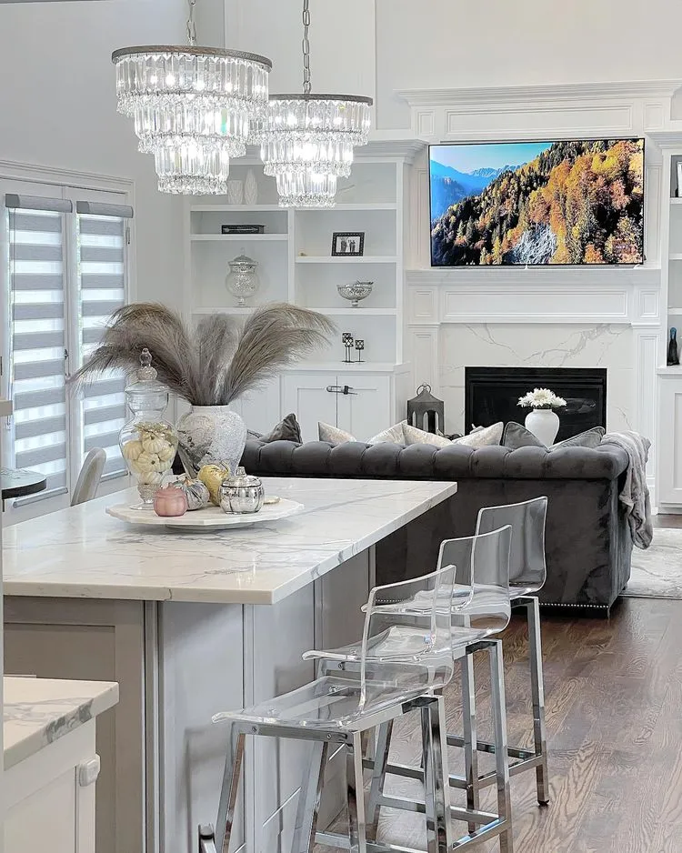 13662 kitchen island size
