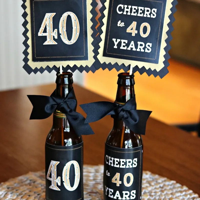 13663 kitchen decor 40th birthday 5