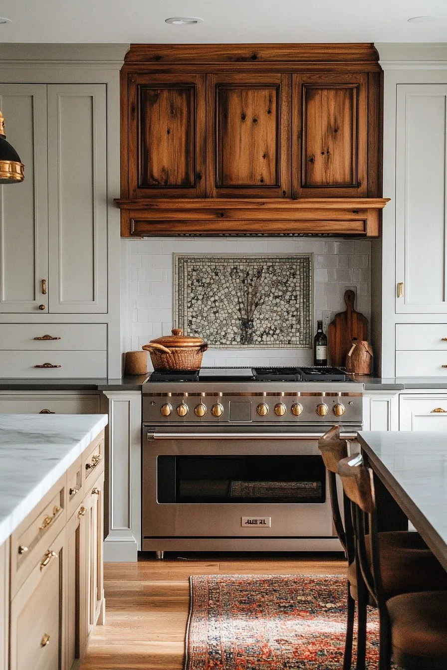 13665 vintage modern kitchen overall