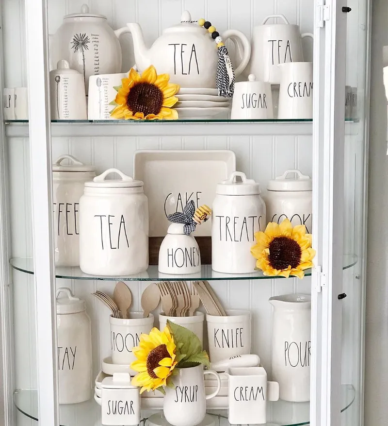 13669 sunflower kitchen color themes