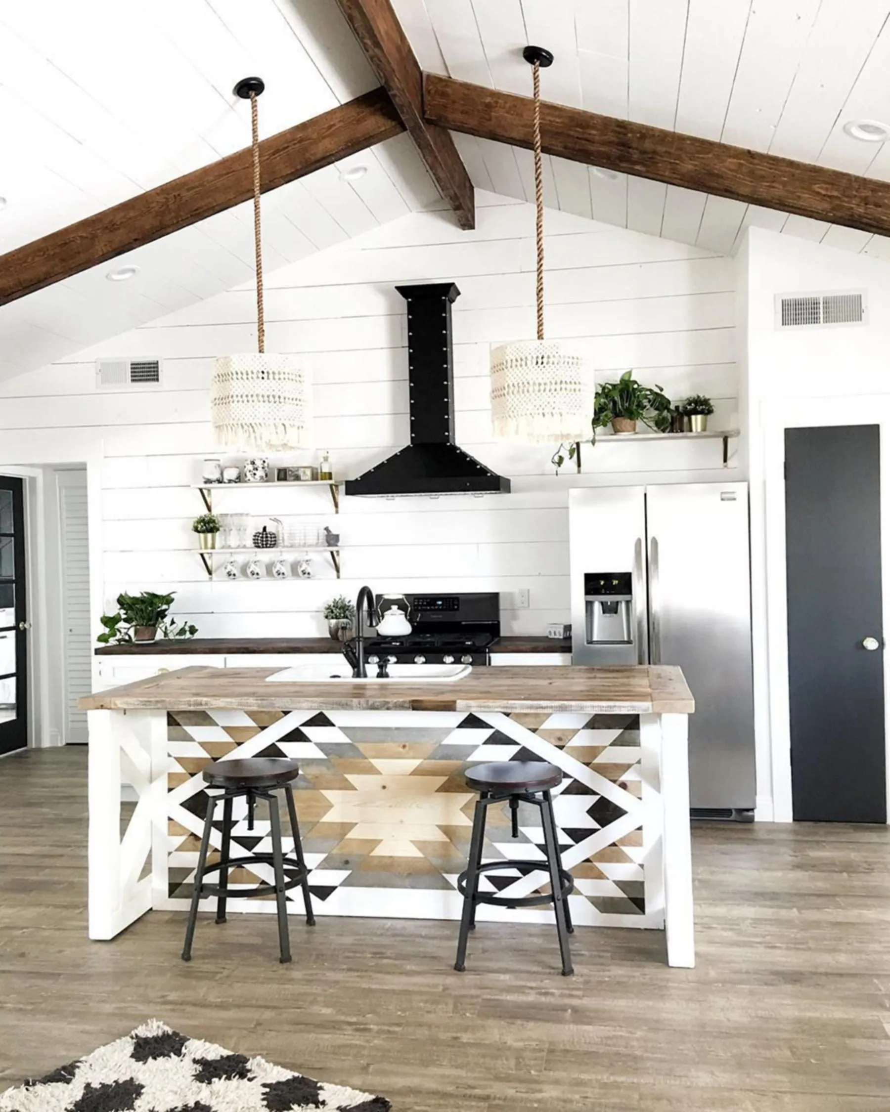 13673 farmhouse kitchen rustic