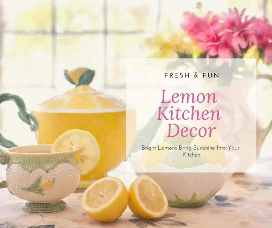 13710 lemon kitchen textiles