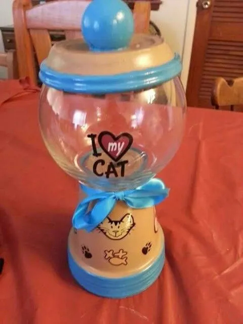 13722 functional cat treats jar