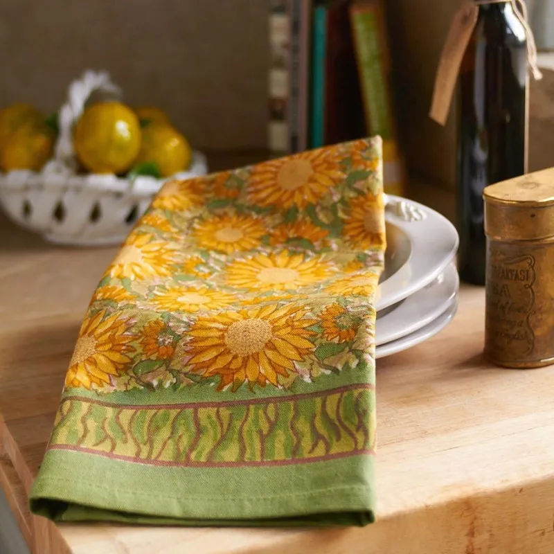 13777 sunflower kitchen decor table runner